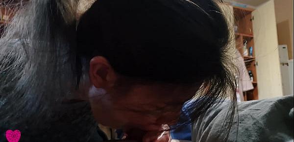 Morning Gentle Blowjob to Stay Awake and Cheer Up, the best Sweet way to Wake me up